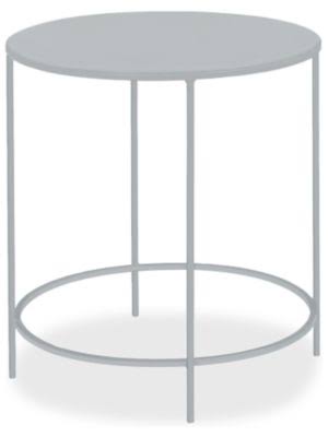 Silver Grey Round End Table I397695