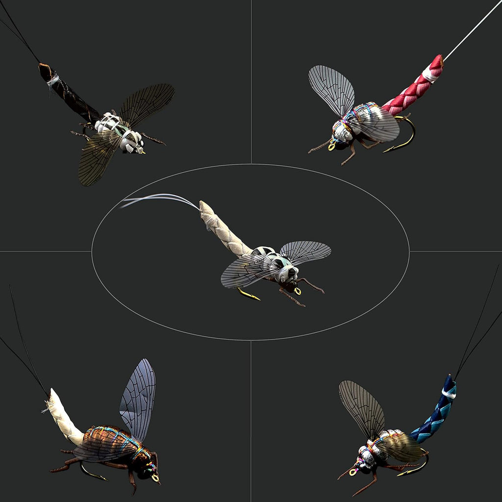 Fly Fishing Flies Kit Pack of 2 U4216