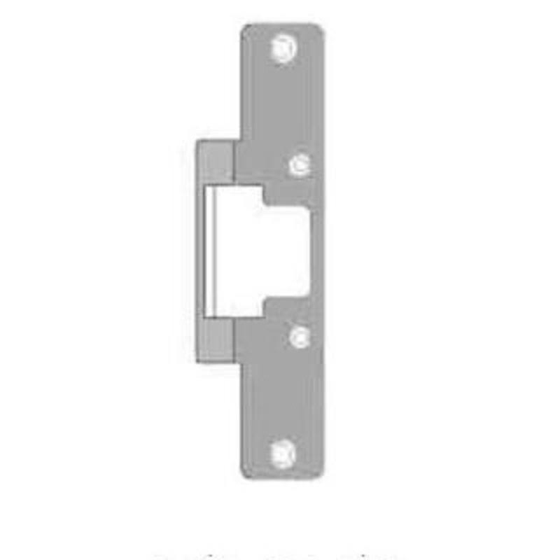Satin Bronze Faceplate for Electric Strikes U95952