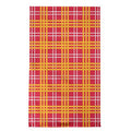 Red/Yellow/White Cotton Blend Tea Towel R692