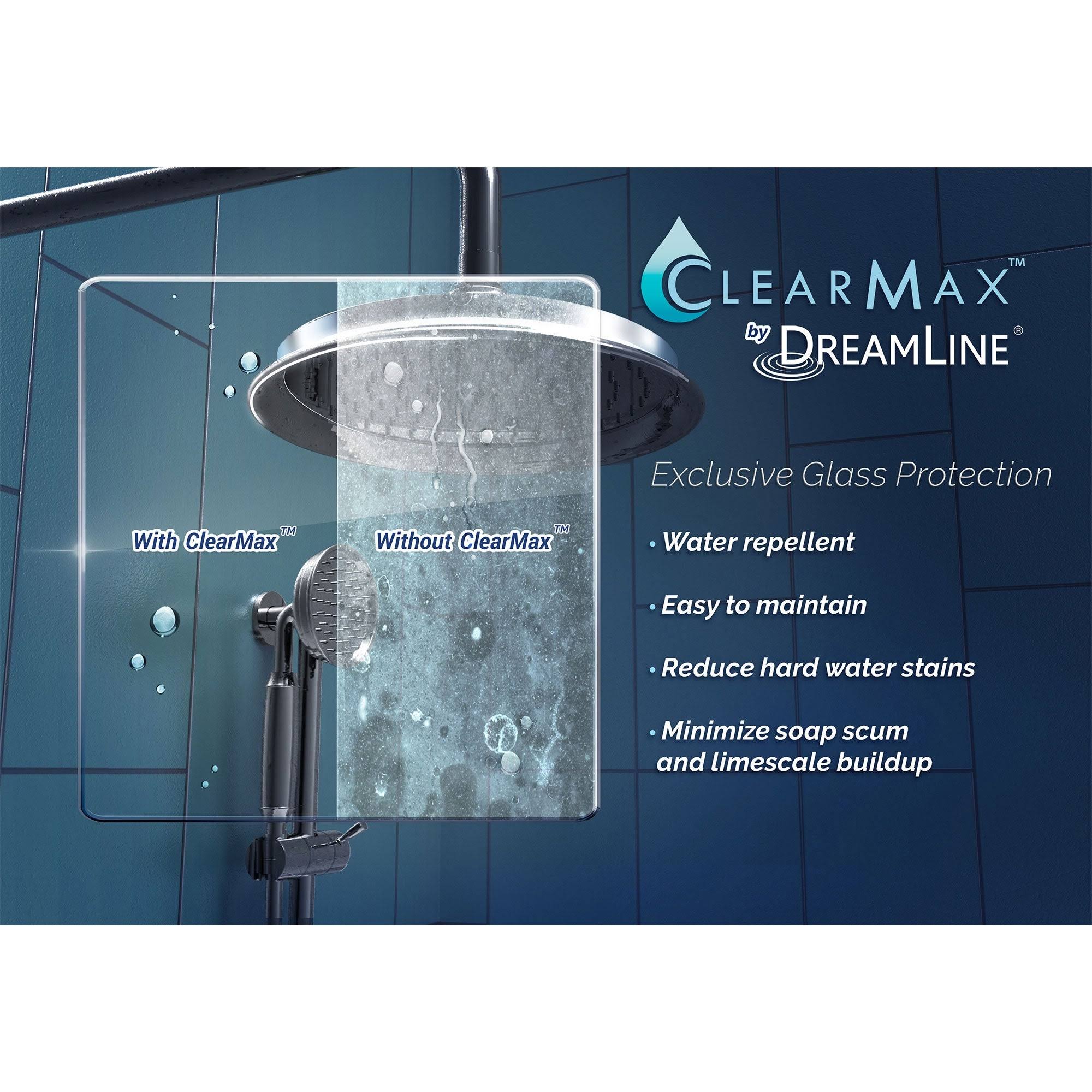 Semi-Frameless Bypass Shower Door in Chrome and Gray Glass K60036