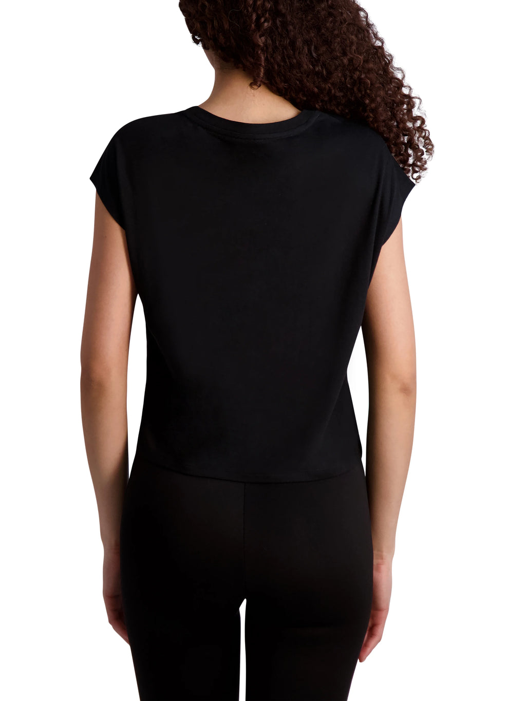 Cropped Short Sleeve Tee X672852