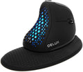 Wireless Ergonomic Vertical Mouse with OLED Screen, 7200DPI, Pack of 2 A655506