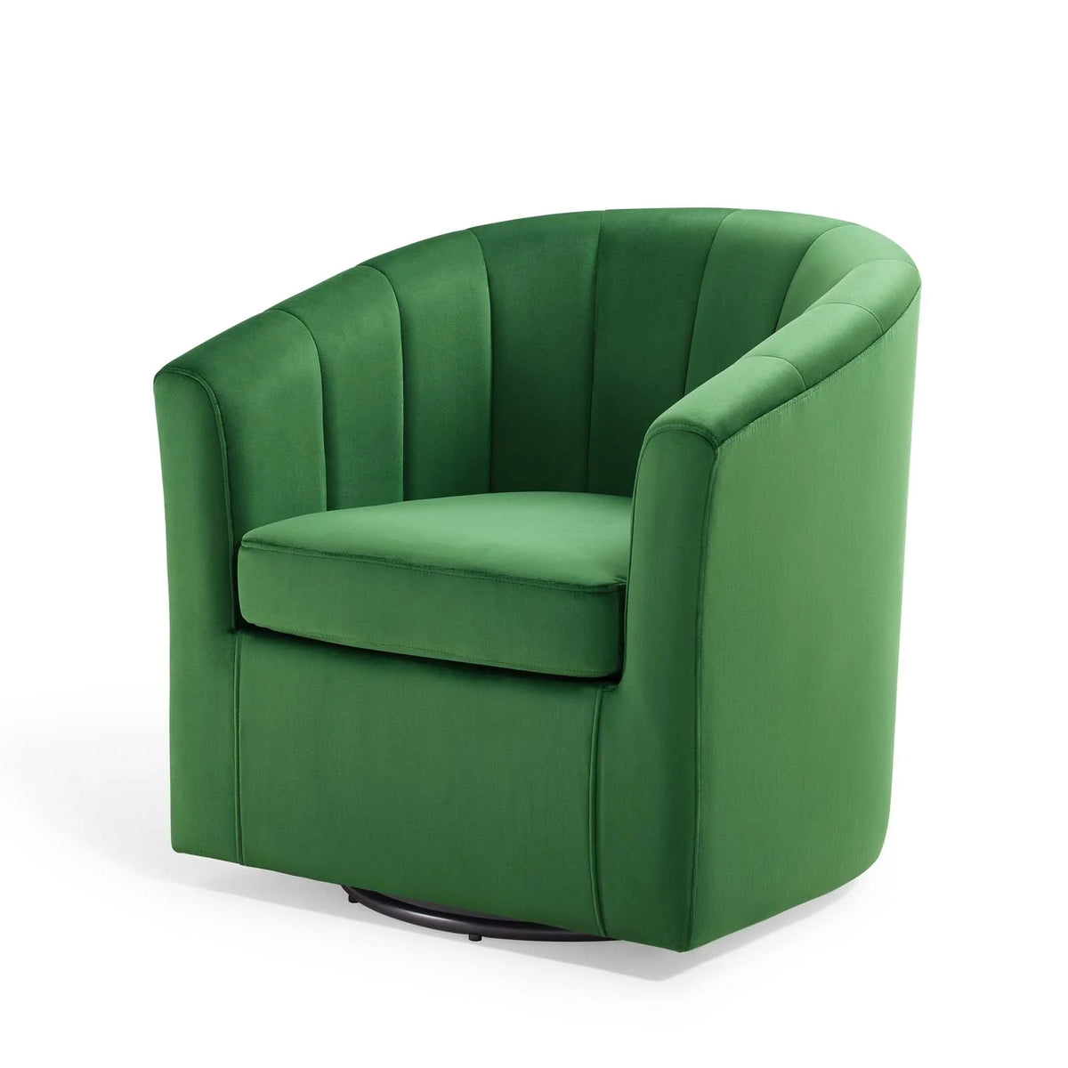 Green Velvet Accent Armchair N909