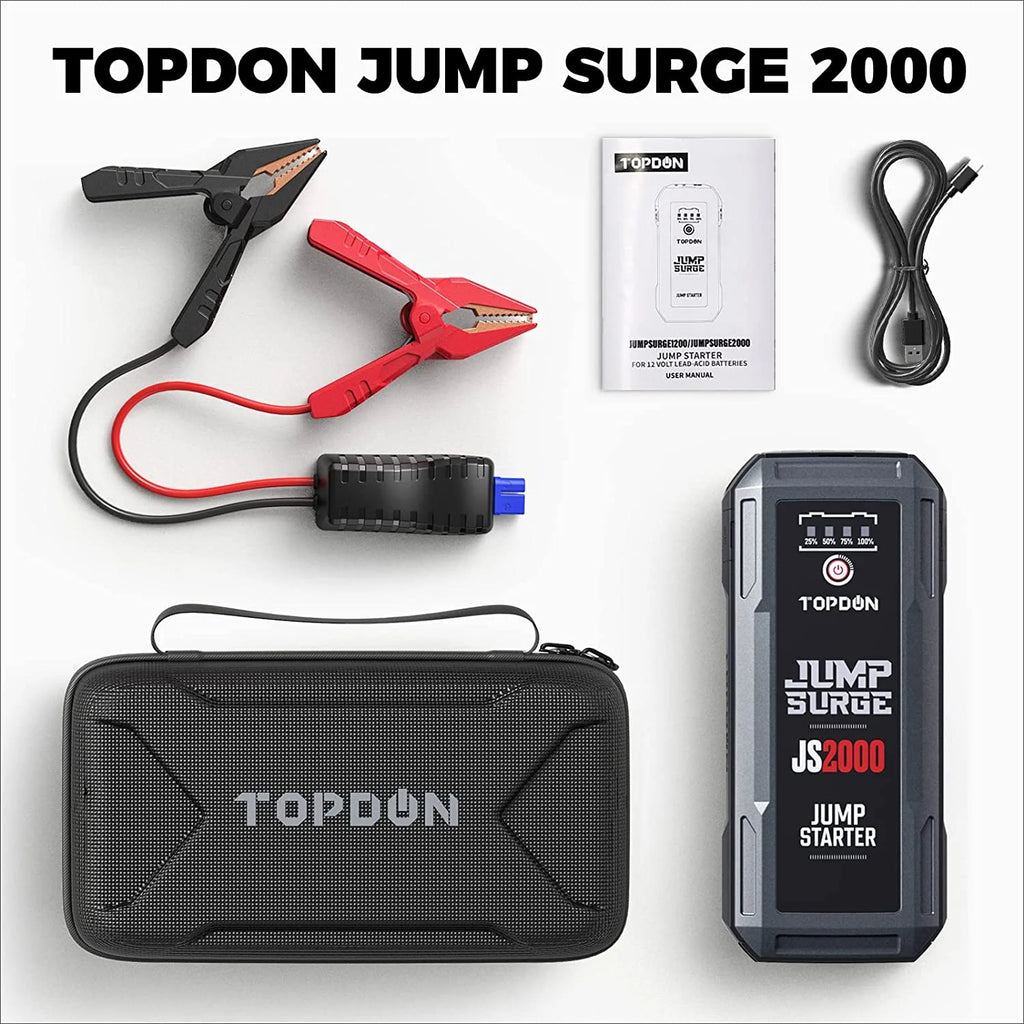 Car Jump Starter 12V 2000Amp 16000mAh X67066