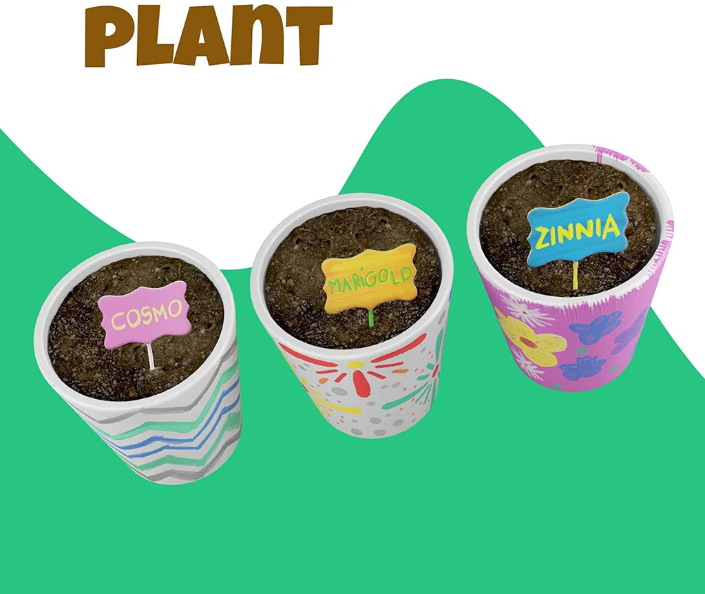 Paint & Plant Stoneware Flower Growing Kit E1338