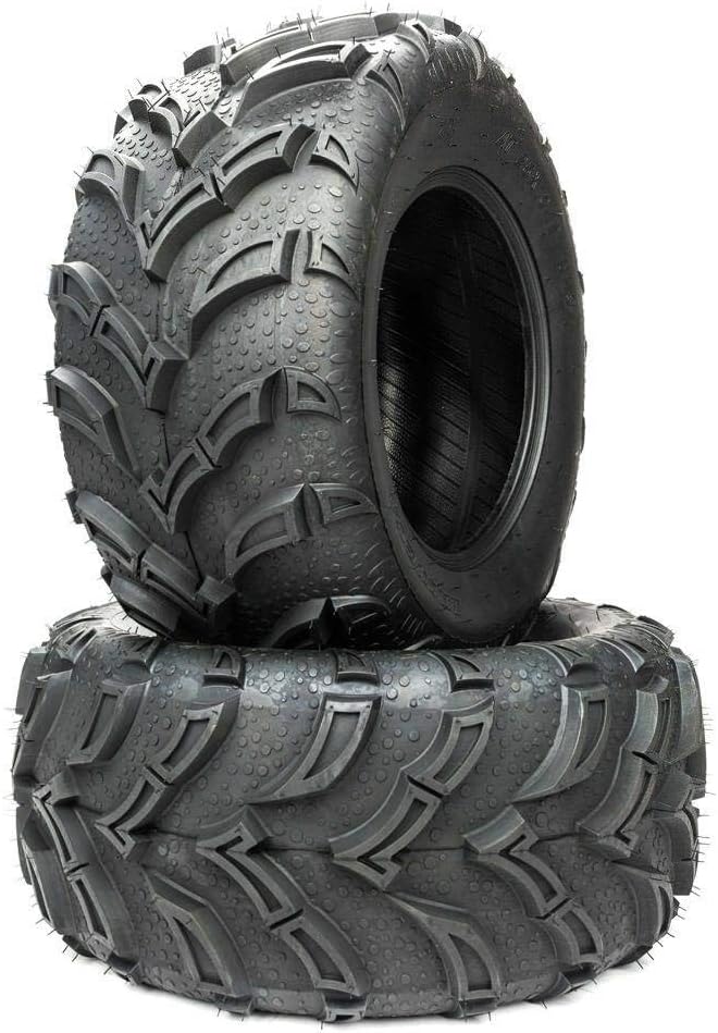 2 PCS All Terrain Tubeless ATV UTV Tires 25x10-12 Rear 6PR C765