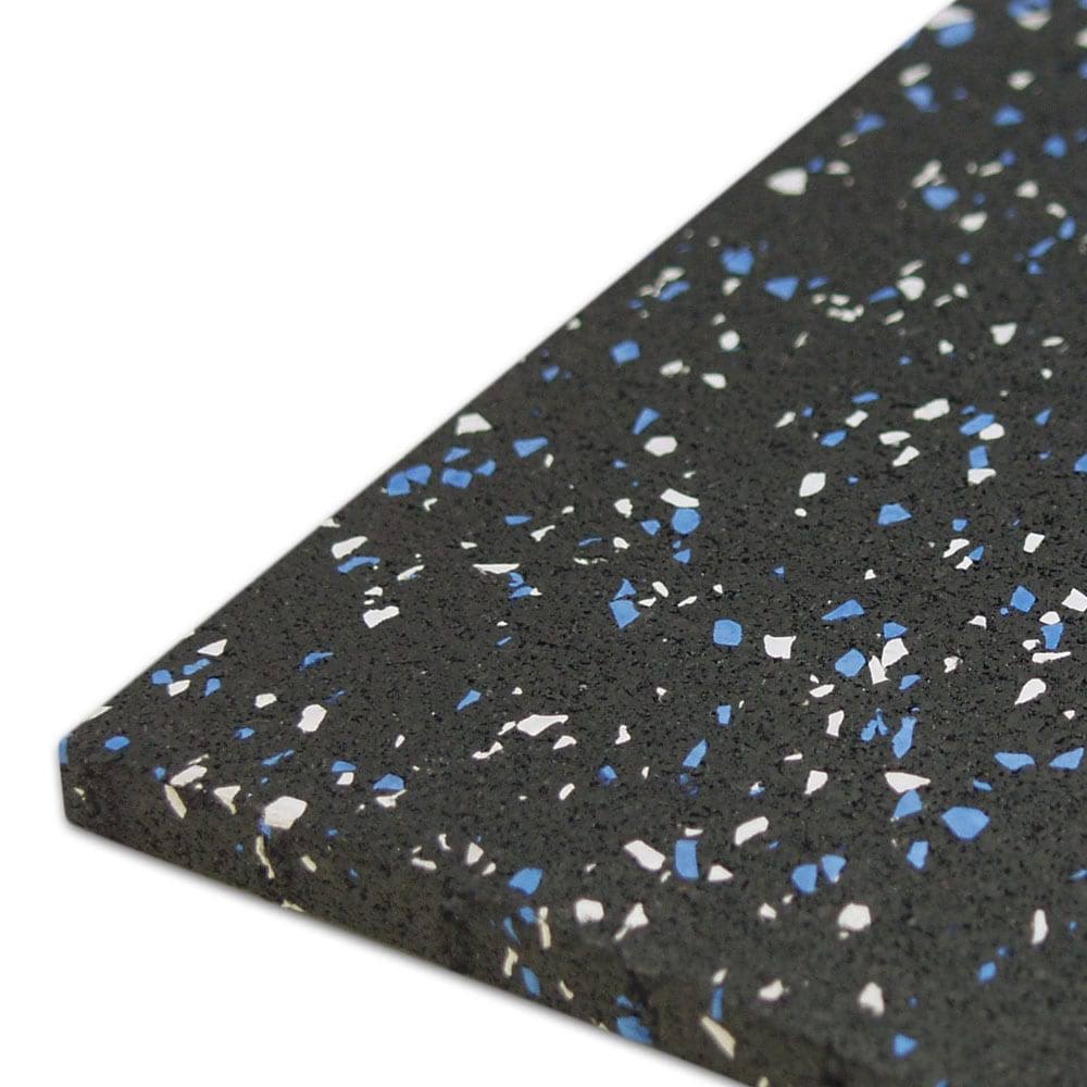 Elephant Bark Blue Dot 4 ft. x 4 ft. Rubber Flooring F725