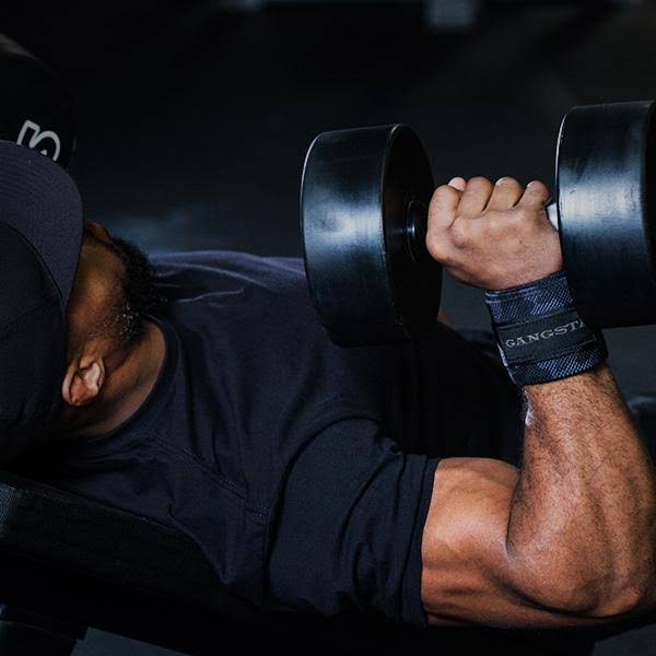 Black Camo Wrist Wraps E543