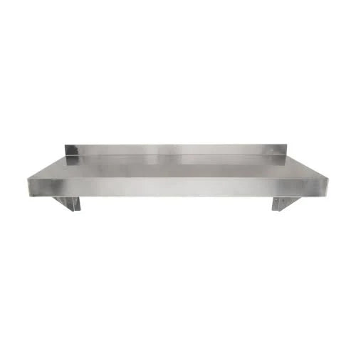 18 Gauge Stainless Steel Solid Wall Shelf K60360