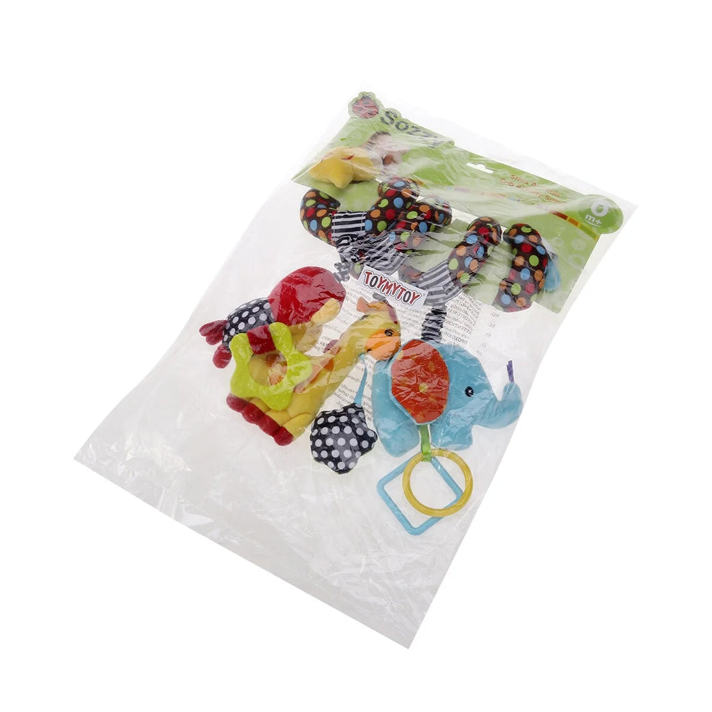Infant Baby Activity Spiral Stroller Toy Plush Toy S8859