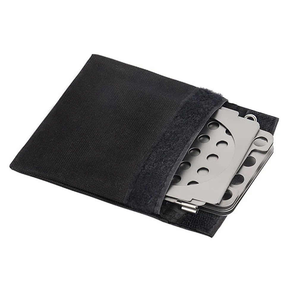 Titanium Folding Wood Pocket Camping Cooking A459