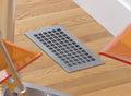 6" X 10" Grey Floor Grille D37252