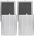 H13 True HEPA Replacement Filter 3-in-1 Pre-Filter, Activated Carbon 4 Pack M296273