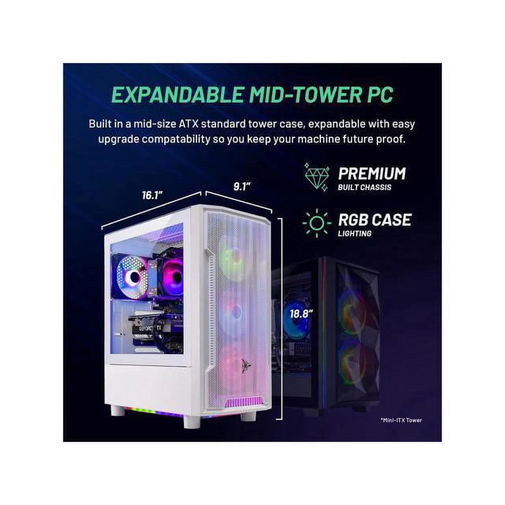INTEL Core i5 RTX 4060 1TB SSD 16GB RAM Gaming PC Desktop K9290