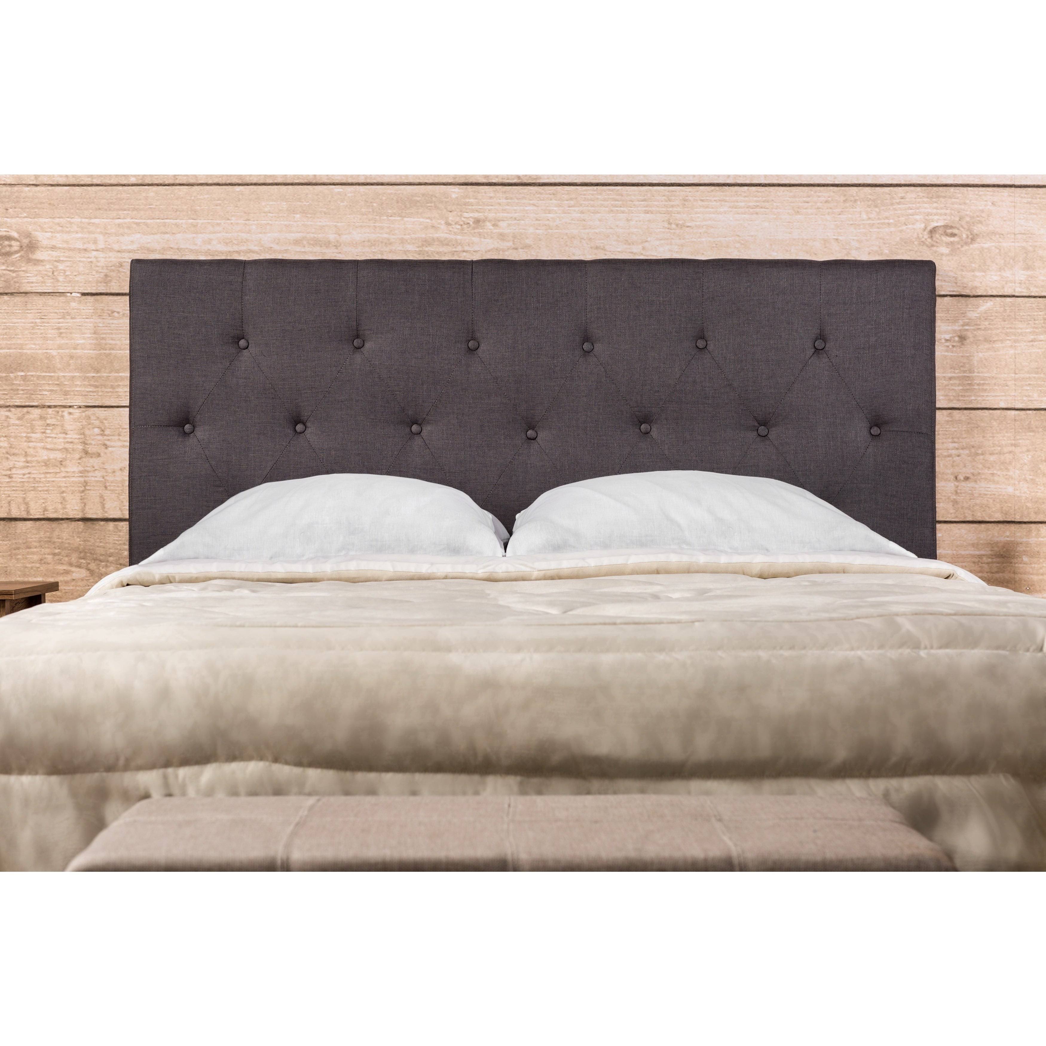 Grey Queen Linen Headboard L365555