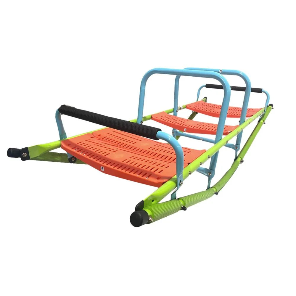3-Person Heavy Duty Metal Kids Seesaw Teeter Totter T7558