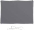 Grey Rectangular Shade Sail with Tethers Q619162