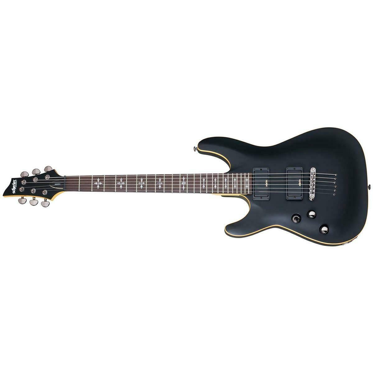 Satin Black Left-Handed Electric Guitar Z140635
