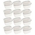Rattan Plastic Weave Basket Storage Bins Organizer K98172