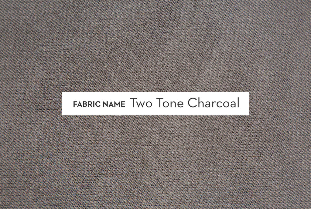 Charcoal Fabric Cocktail Ottoman A46425