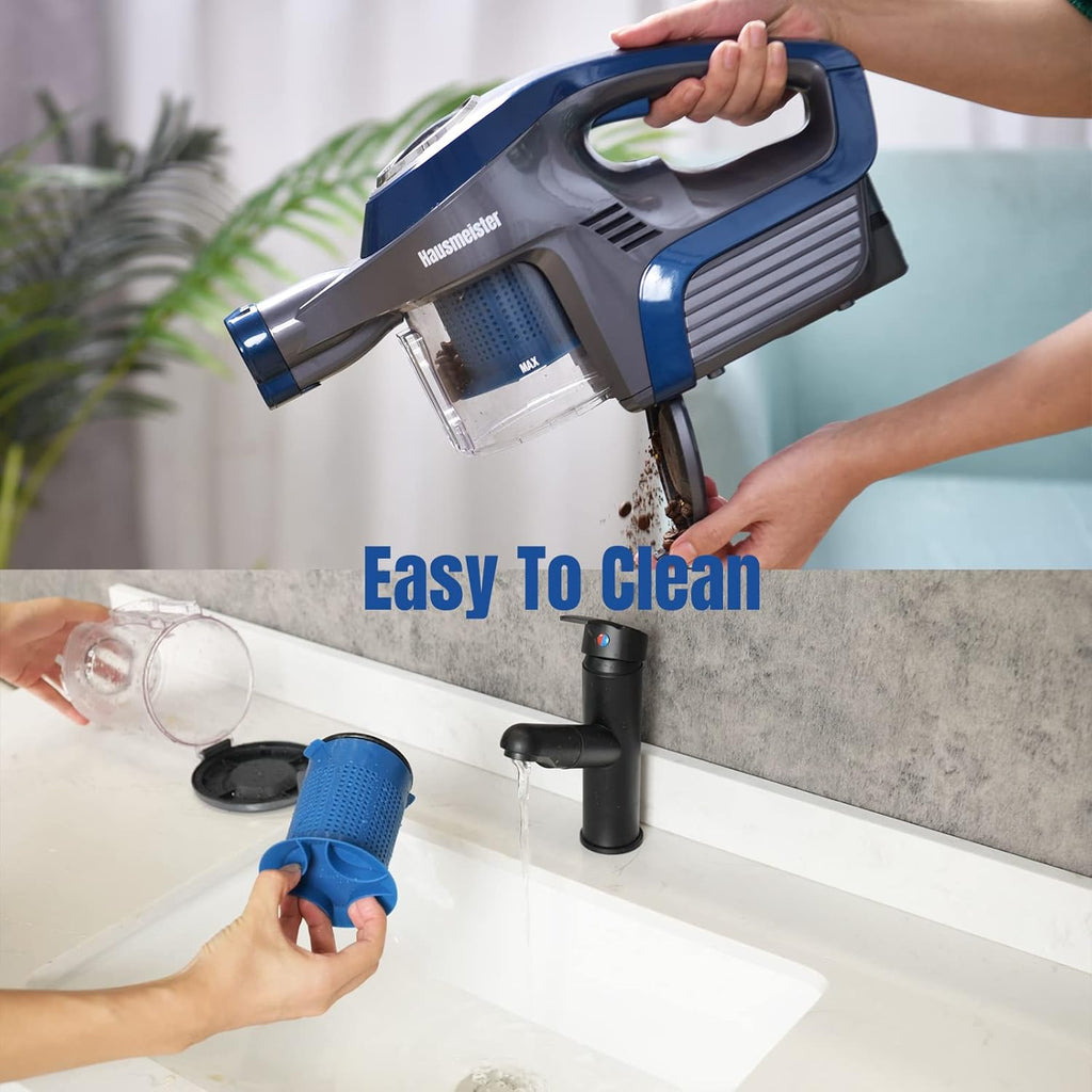 Cordless Stick Vacuum Cleaner Handheld Portable for Hard Floors Carpet Pet Hair D62631
