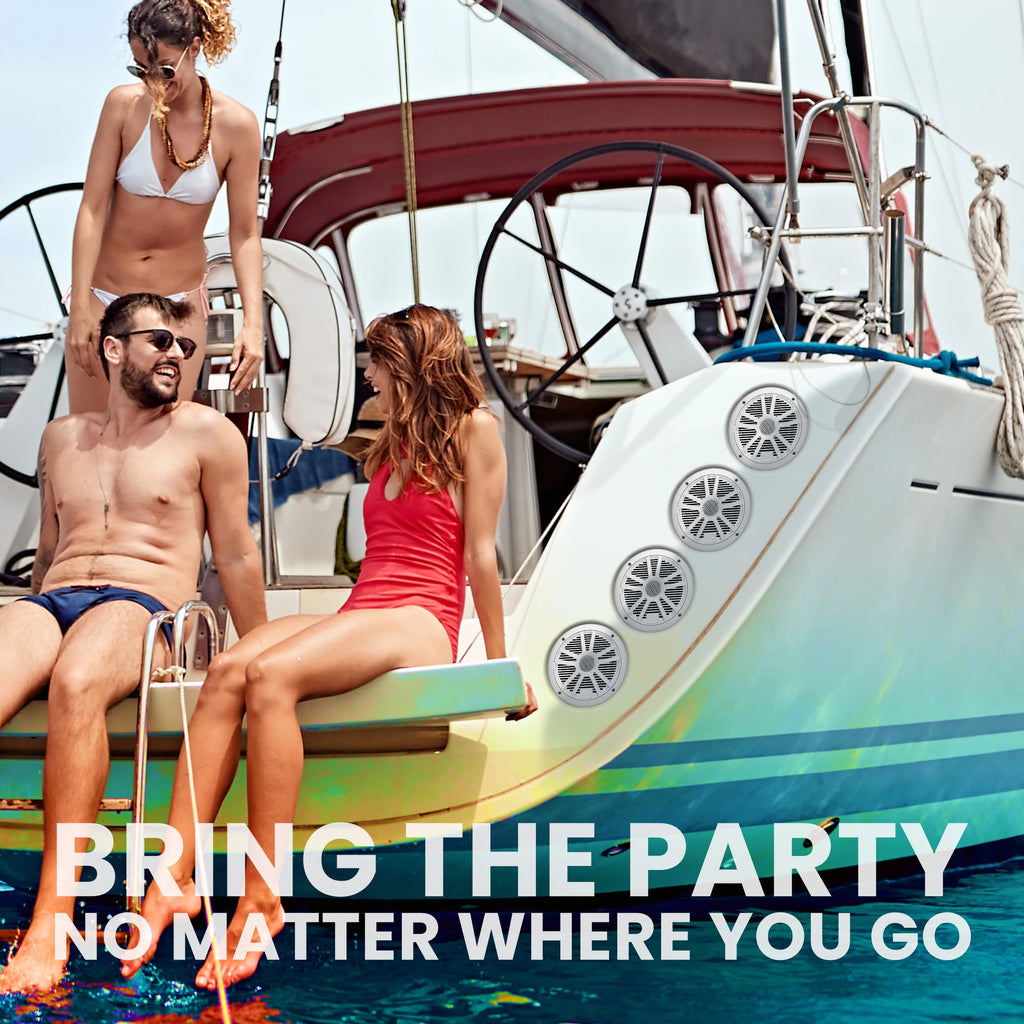 Marine Receiver Speakers with Bluetooth CD USB L38958