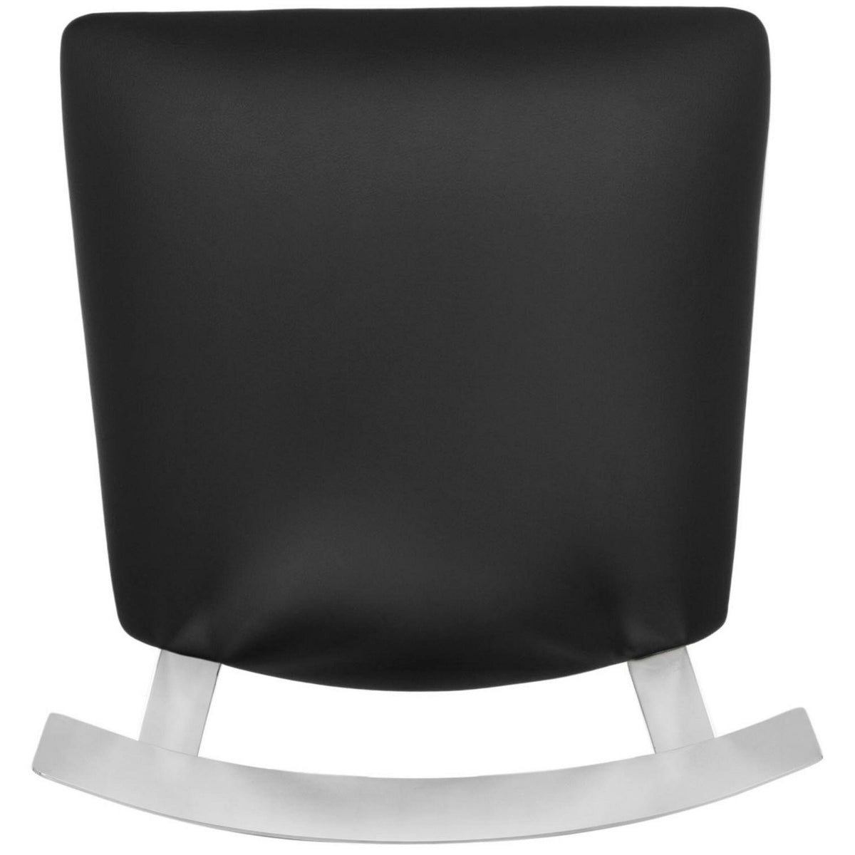 Stainless Steel Bar Stool Black O575154