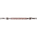 Brown Cheetah Beaded Wither Strap U43506