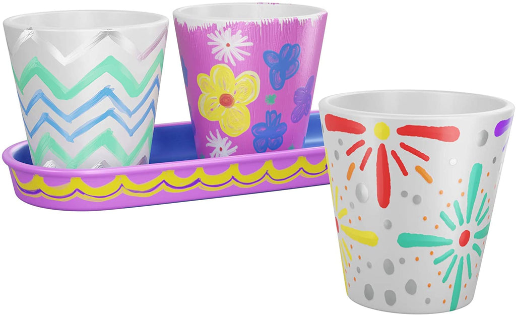 Paint & Plant Stoneware Flower Growing Kit E1338
