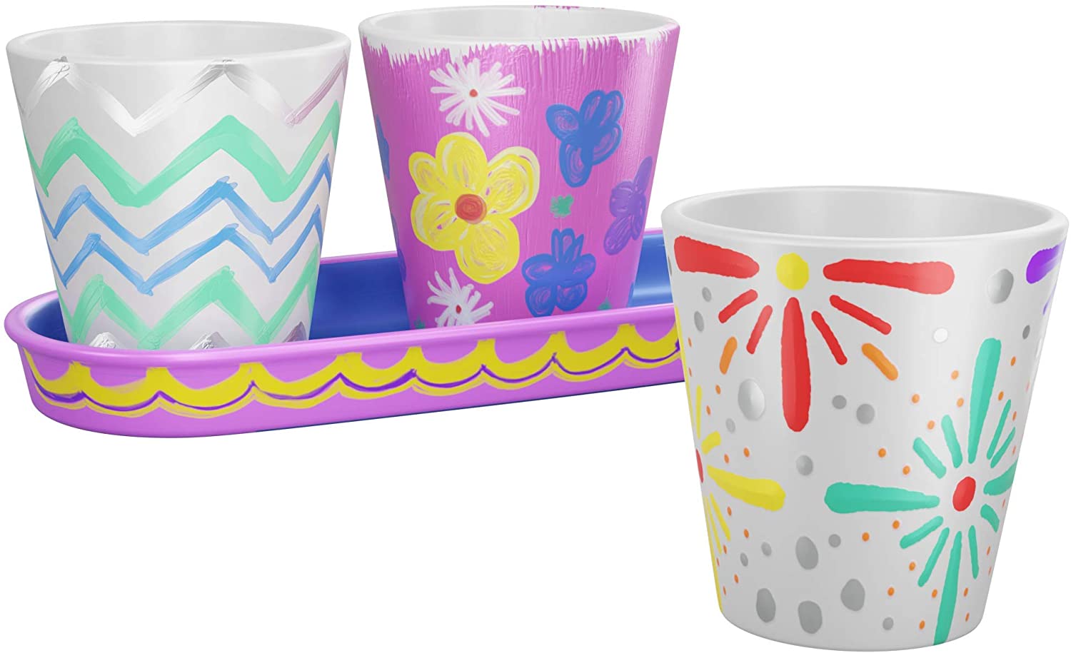 Paint & Plant Stoneware Flower Growing Kit E1338