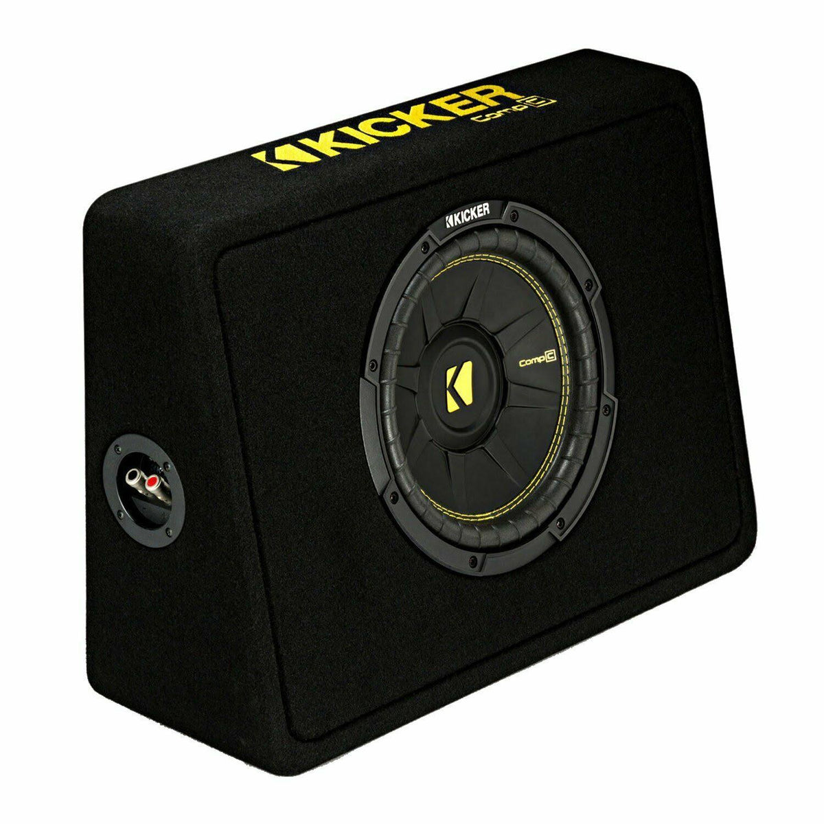 10x22 Black Carpet Loaded Car Subwoofer Enclosure M72960