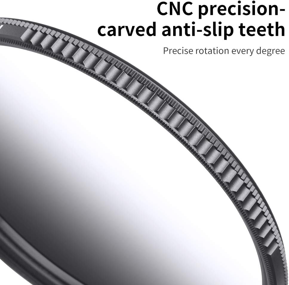 72mm HD Soft GND8 Lens Filter, 3 Stop (0.9) Soft Graduated Neutral Density Filter, Pack of 2 G936077