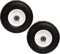 2PK Flat Free Solid 9x3.50-4 Tire Wheel Assembly X791474