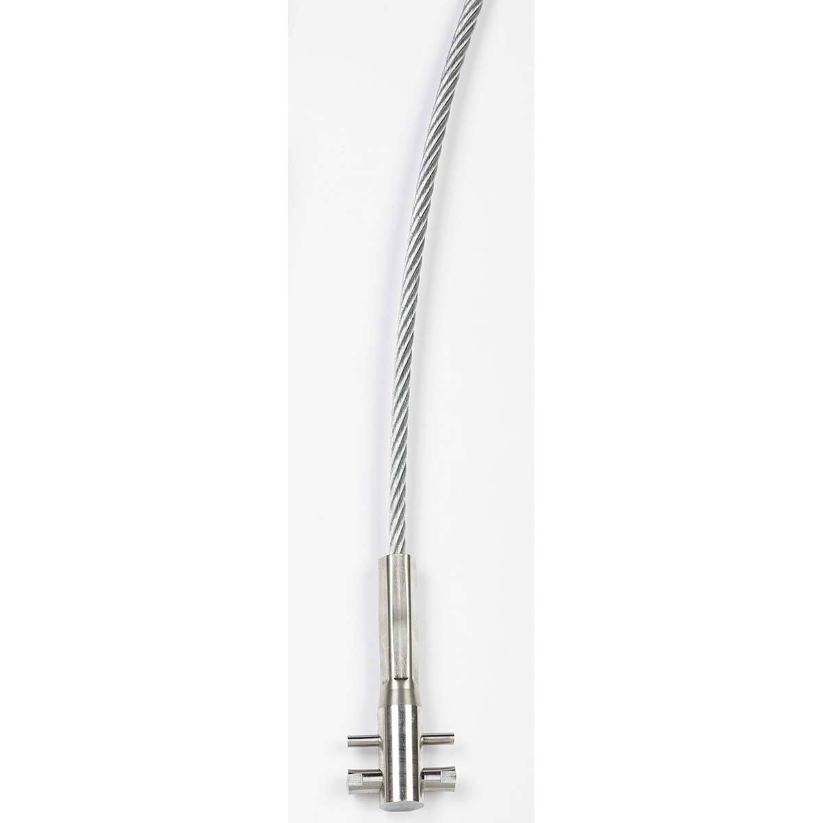 3/8 inch 7x19 Stainless Steel Cable, 55 ft D563941
