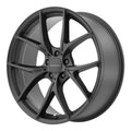 Satin Black 18x8 5x120 Wheel V2655