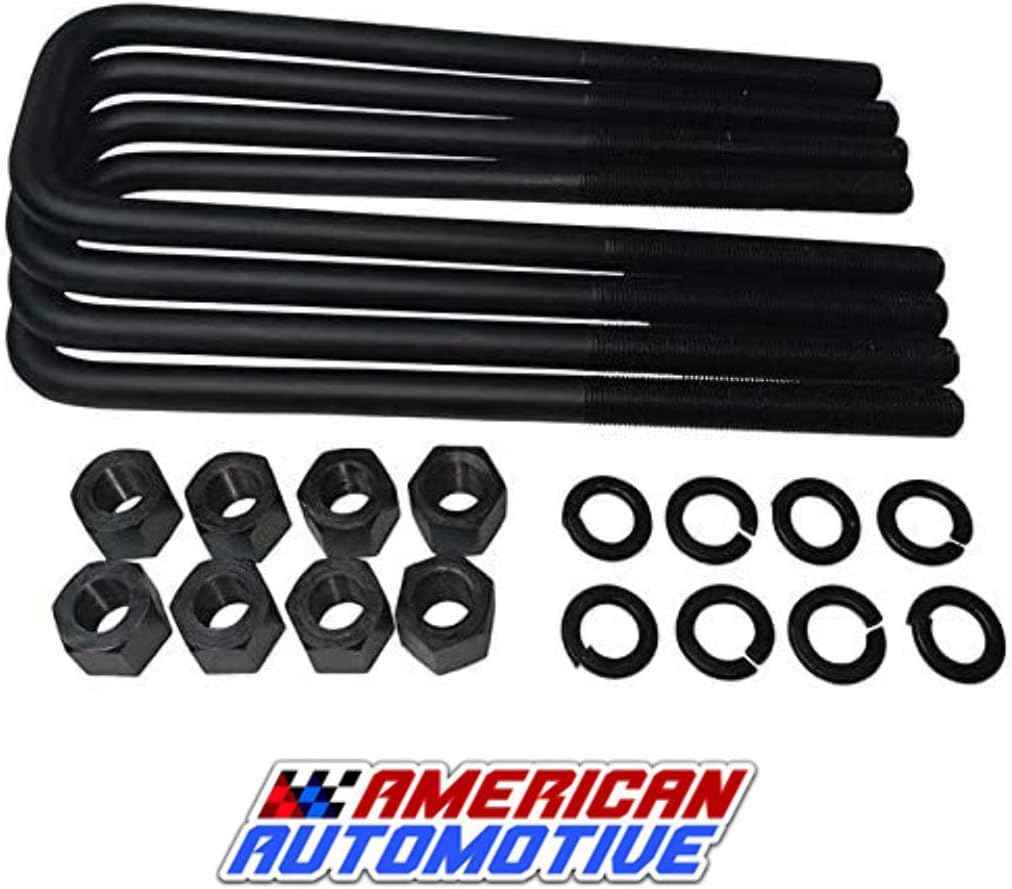 Ram 2500 3500 4WD Rear Suspension Lift U Bolts 4 PCS Extra Long Q982