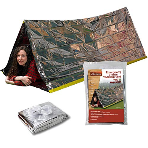XL Size Reflective Mylar Waterproof Tube Tent V99954