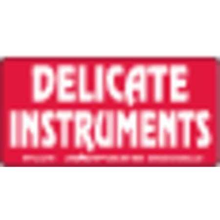 Delicate Instruments Label, 2 X4, PK500 M78121