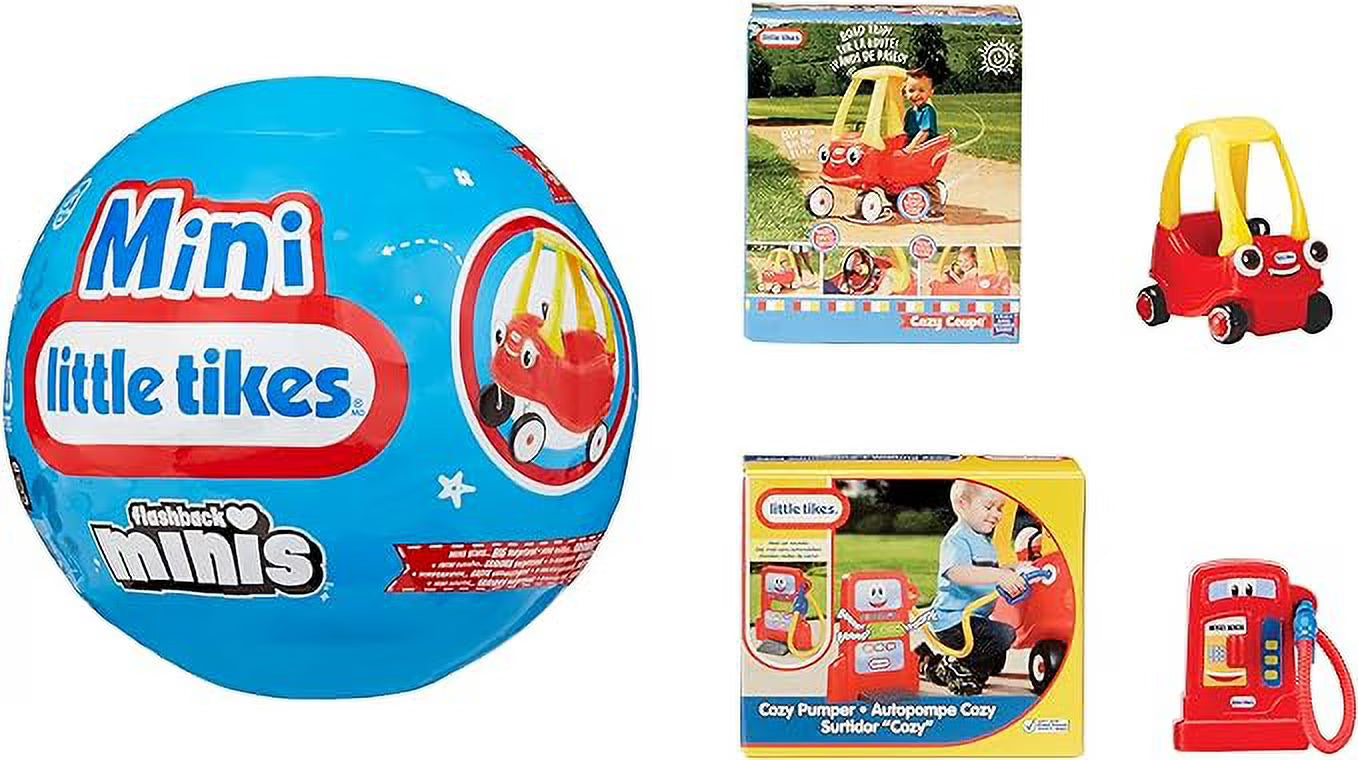 Miniverse Little Tikes Minis Blind Packaging Doubles as Display P806770