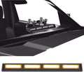 Blue/Blue 4 Head LED Strobe Light Bar with Cigarette Lighter Plug N18716