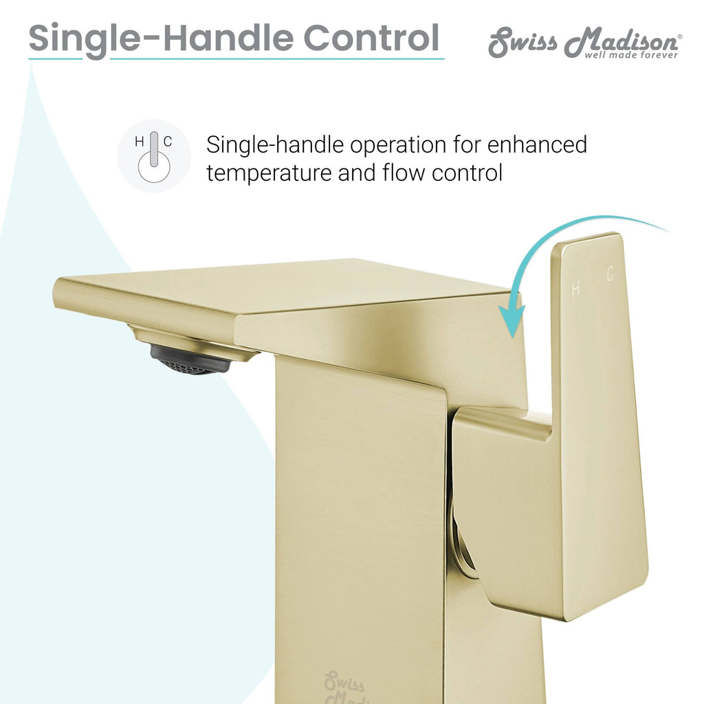 Chrome Single Handle Bathroom Faucet Y966222