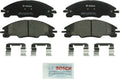 Semi-Metallic Disc Brake Pad Set Front Pack of 2 Y4546