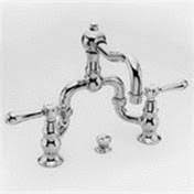 White Chesterfield Bridge Bathroom Faucet H47959