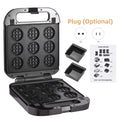 3-in-1 Nonstick Dessert Maker with Removable Plates D592468
