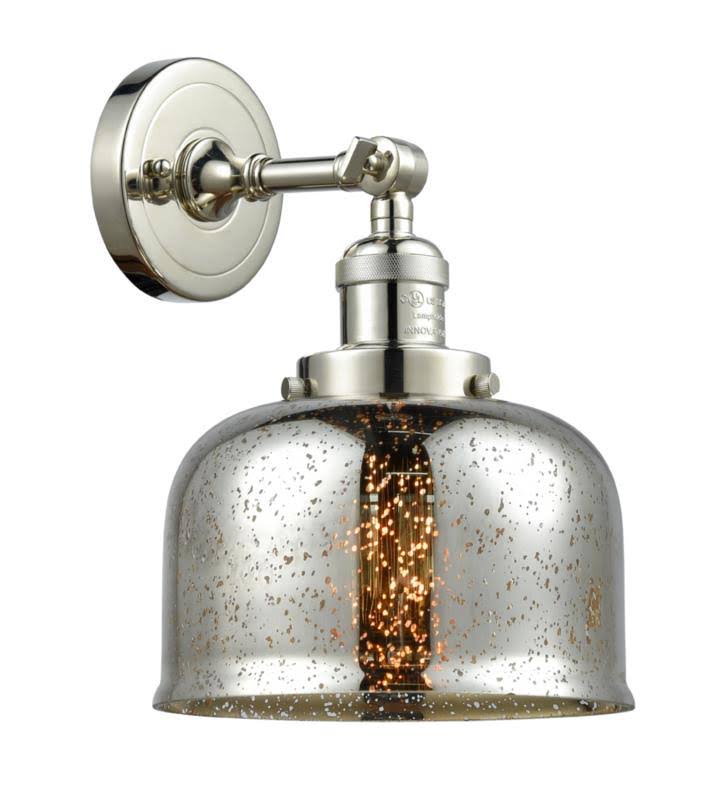 Large Bell 1 Light Sconce (Brass) O467