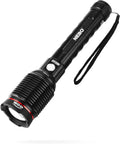 Black LED Rechargeable Flashlight E52237