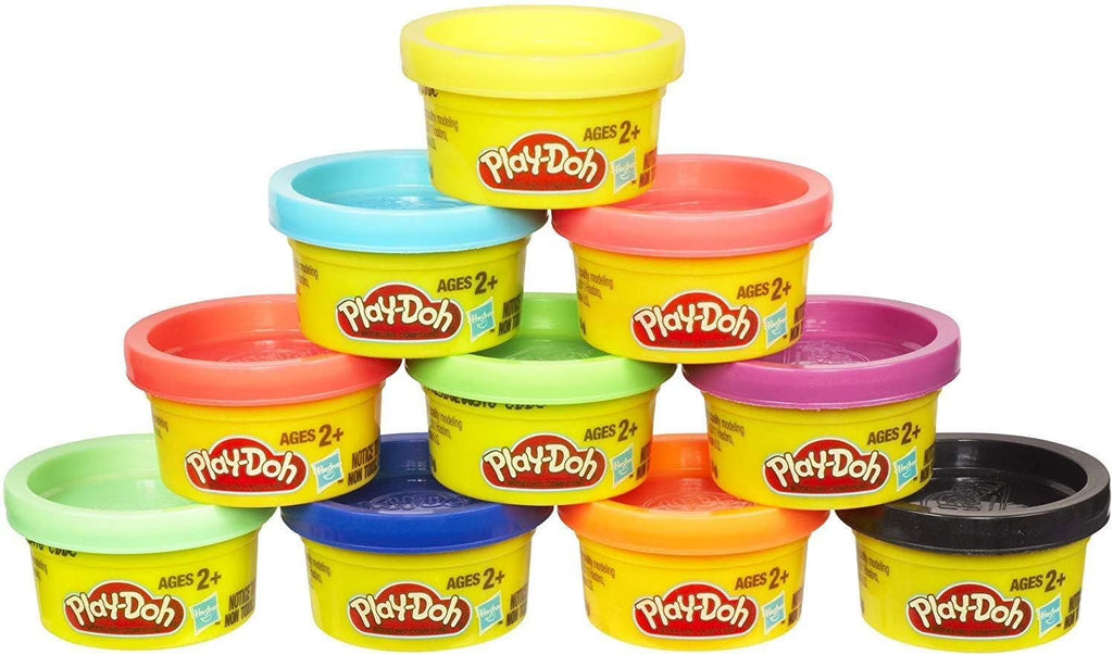 10 1oz Cans Play-Doh Assorted Color D3654