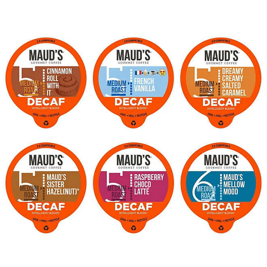 Decaf Gourmet Coffee Single Serve Cups, Variety Pack (72 ct.) G924563