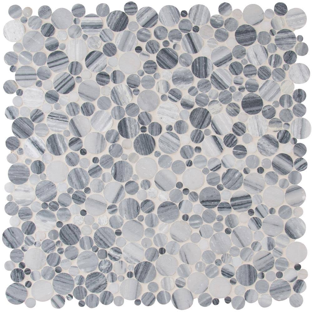 Polished Marble Mosaic Tile (10 Sq. ft. / CASE) C707474